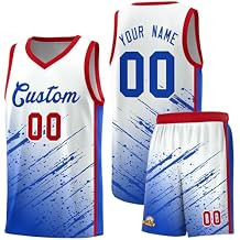 Custom Basketball Jersey Uniform Printed Personalized Team Name Number for Men Women Youth