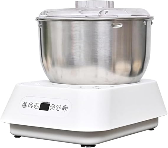 Electric Dough Maker with Ferment Function,5L Stainless Steel Dough Flour Mixer,Large Capacity Automatic kneading Machine,Thermostatic Fermentation,Intelligent Timer,Stand Mixer for Home Baking