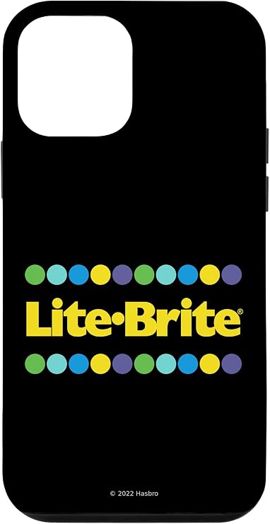 iPhone 12 mini Lite-Brite Logo With Pegs Case