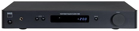 NAD C 328 Integrated Amplifier with Built-in DAC and Bluetooth