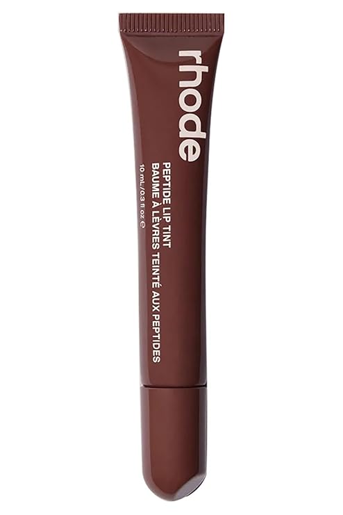 Rhode Peptide Lip Tint, Sheer Color and Hydrating Finish, 3 fl oz, 10ml (Espresso)