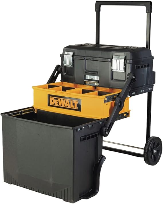 DEWALT Tool Box & Rolling Mobile Work Center, Multi-level (DWST20880)