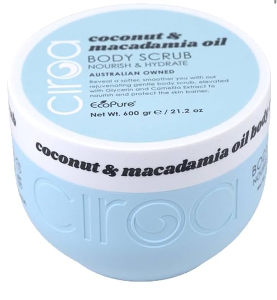 Coconut & Macadamia Oil Body Scrub 21.1 oz | Nourish & Hydrate
