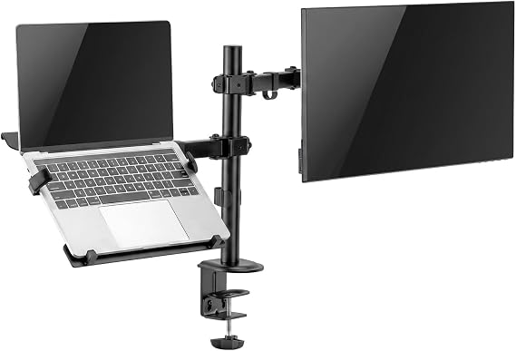 Ergoflex A74L Çift Kol Profosyonel 17"-32" Monitör Tutucu ve Laptop Standı