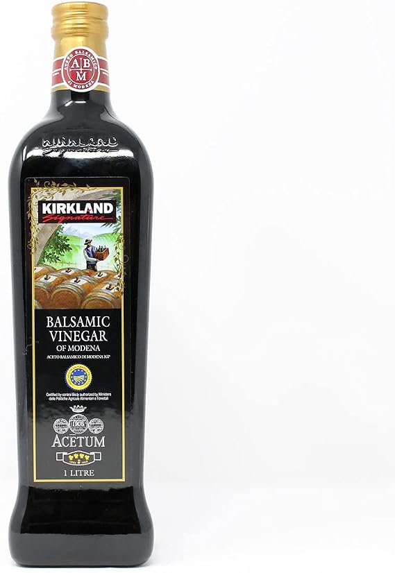 KIRKLAND SIGNATURE, 1 LTR Balsamic Vinegar of Modena Italian Gluten Free