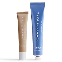 Summer Fridays Lip Butter Balm DayNight Hydrating Lip Mask - Shea Butter, Vegan - Vanilla 0.5 Oz  Jet Lag Mask Mini - Hydrating, Nourishing Face Mask with Antioxidants 1 oz