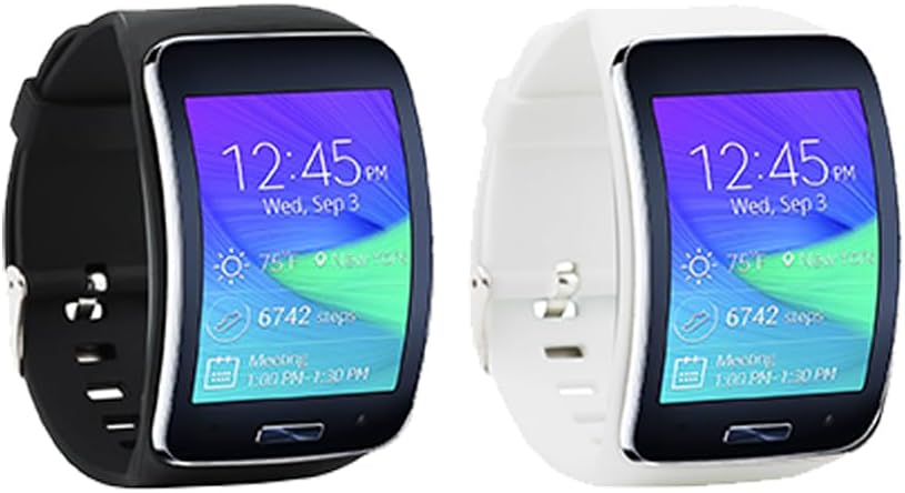 Bands Compatible with Samsung Galaxy Gear S Sm-R750 Watch Band Wrist Strap,Samsung Galaxy Gear S R750 Smart Watch Replacement Wristband Bracelet with Buckle