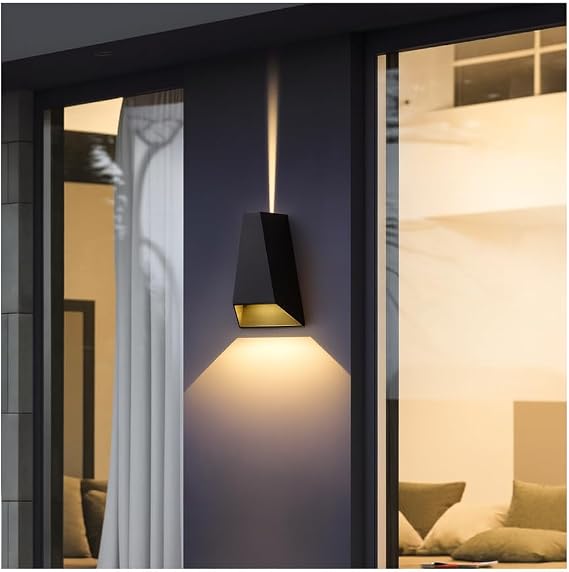 Malta 6W Double Sided LED Sconce – 3200K Hot Light, 220V, 350 Lumens, IP54 Waterproof, 110x175 mm, 100° Light Angle [Energy Grade G]