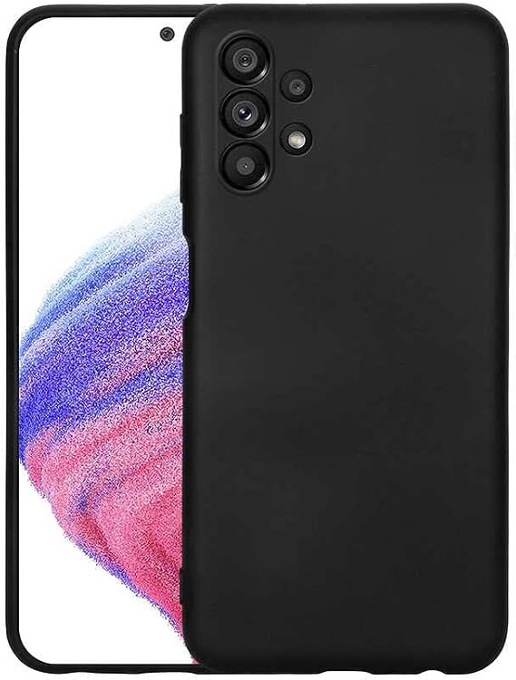 Spia Samsung Galaxy A73 ile uyumlu Kılıf Siyah Lansman Kapak Orijinal Esnek Dayanıklı Darbe Karşıtı Koruyucu Yeni Nesil Tasarım (Samsung Galaxy A73, Siyah)