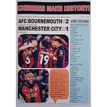 AFC Bournemouth 2 Man City 1-2024 Premier League - souvenir print