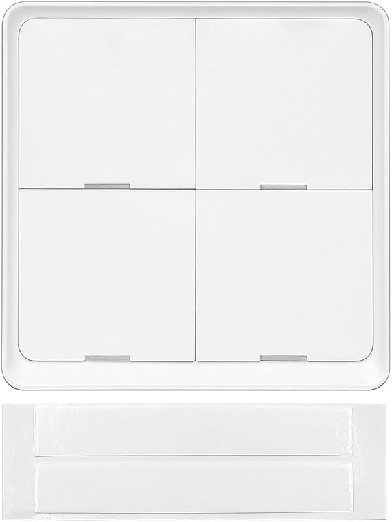 Zigbee Smart Scene Switch 12 Scenes, Wireless Wall Switch Compatible with Tuya/Smart Life App (Requires Zigbee Hub Incompatible with Alexa)