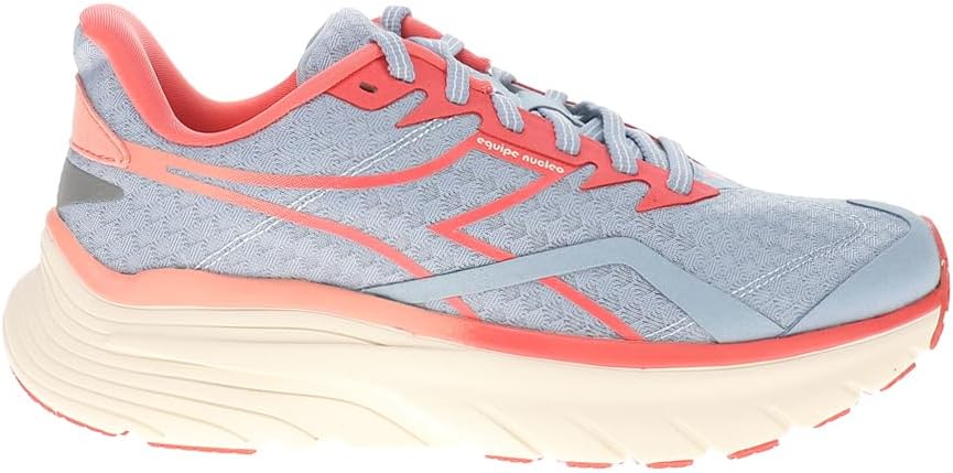 Diadora Womens Equipe Nucleo Running Sneakers Shoes - Blue, Red - Size 7 M