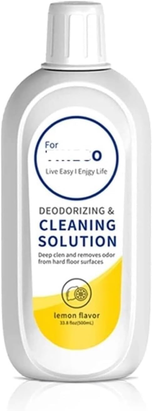 Floor Cleaning Solution Lemon Scent Cleaning Solution | Floor Cleaning Solution 500ml Multi-Purpose Deodorizing Cleaning Solution No Foaming Cleaner 3