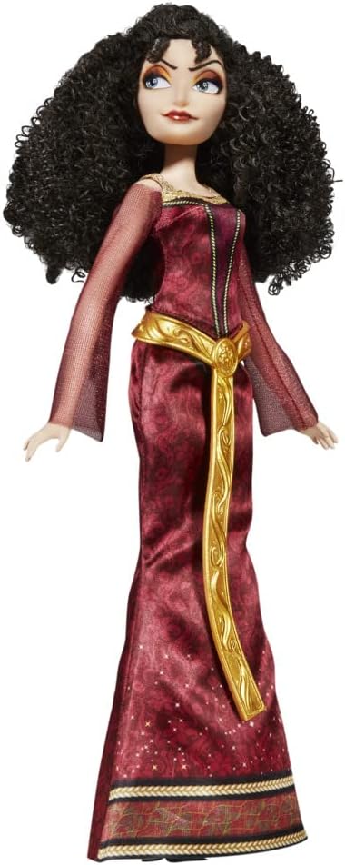 Disney Villains Mother Gothel Fashion Doll, Accessories and Removable Clothes, Disney Villains Toy for Kids 5 Years Old and Up