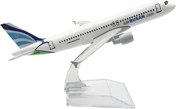 1:400 Simulation Aircraft Model A320 Airplane Model with Display Stand for Collection Gifts for Christmas Birthday