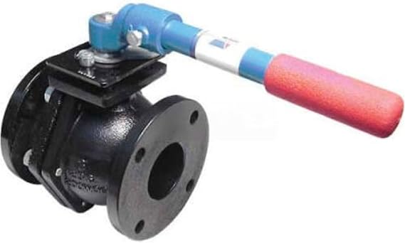 American Valve 4000-6 Ball Valve, Flanged, 6", Cast Iron