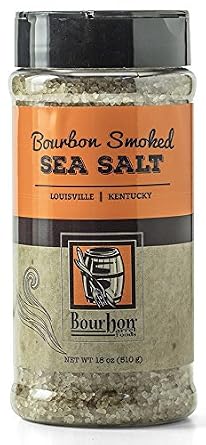 FS- BBF Bourbon Smoked Sea Salt, 18 OZ
