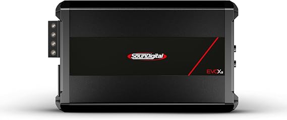 Soundigital 2400.4 EVOX 4 Channel 2 Ohm Car Amplifier 1200 Watts