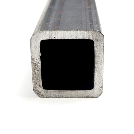 A500/A513 Carbon Steel Square Tubing, Hot Rolled, ASTM A-36, 1" Height, 0.065" Wall, 12" Length, OnlineMetals