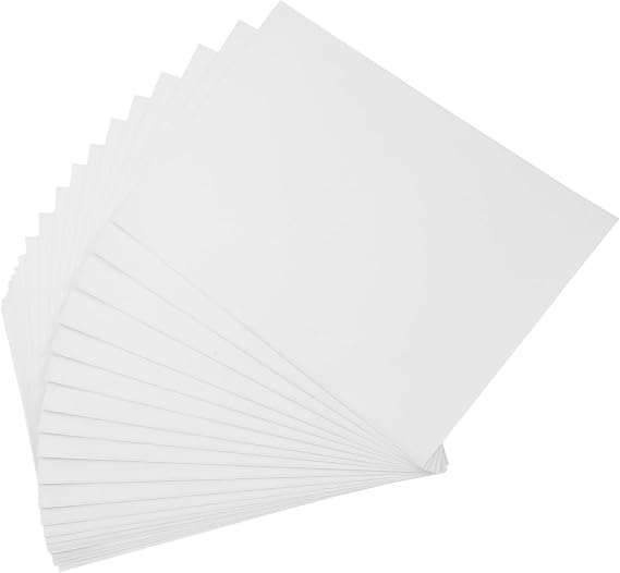 HOMSFOU 22sheets Inkjet Paper Holographic Sticker Vinyl Sticker Paper Adhesive for Printer Label Printer Craft