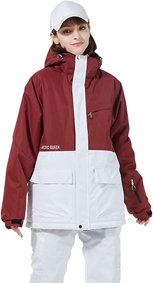 SNOWVERB Winter Warm Waterproof Skiing Jacket Snowboard Coat with Hood Outdoor Snow Ski Jackets