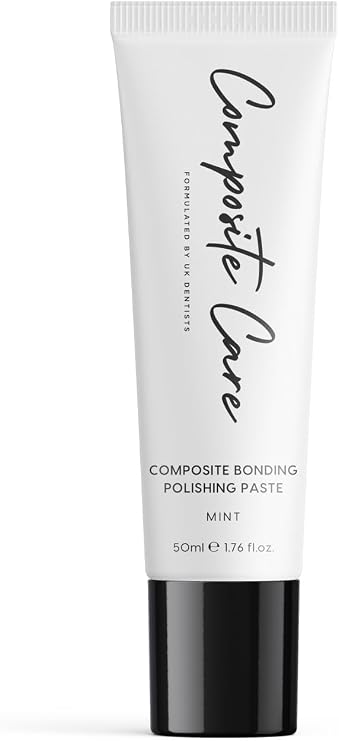 Composite Care – Polishing Paste for Composite Bonding | Clinical Grade Polish for Veneers, Teeth, Fillings & Edge Bonding | SLS-Free, Vegan, Maintains Shade | Formulated by UK Dentists