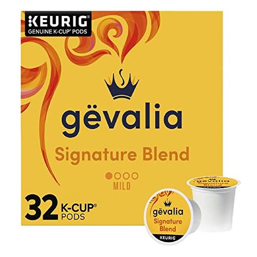 Gevalia Signature Blend Mild Light Roast K-Cup Coffee Pods 32 ct Box