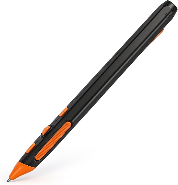 Lychee Pen Mouse, 2-in-1 Wireless Mouse and Presenter with Bluetooth and 2.4G Dual Mode, Ergonomic Design, 3 Adjustable DPI, Compatible with Laptop, PC, Tablet, Smart TV (Back)