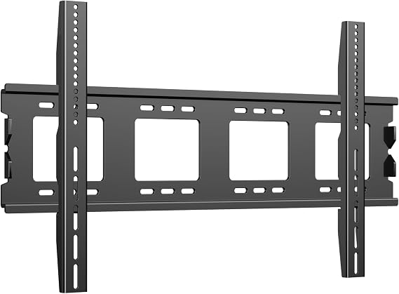 JXMTSPW TV Wall Bracket Fixed for Most 50-120 inch LED LCD OLED Plasma Flat Curved Screen Super Ultra Slim Max Load 125kg VESA 900X600mm 86 98 100" Large Low Profile Wall Mount Heavy Duty TV Bracket