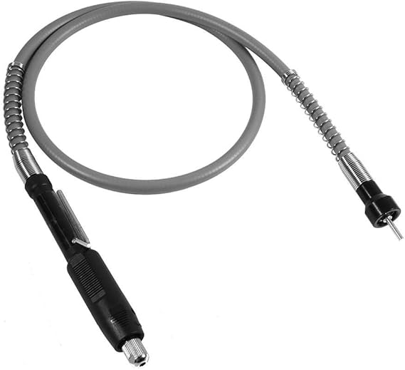 Flexible Flex Shaft, Drill Universal Extension Cable and Compatible Rotary Grinding Tool, Flexible Shank Drill Extension Accessory Tool (M8. 3.2 mm)