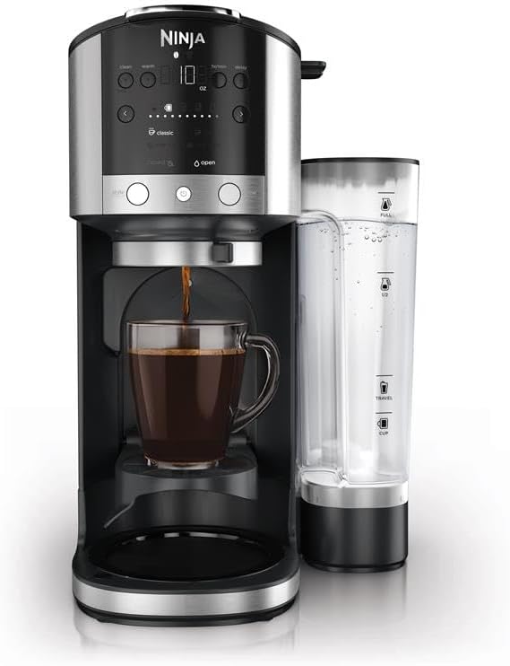 Ninja Fresh Brew Coffee Maker, 14 Cup Glass Carafe, Stainless, CE451AMZ