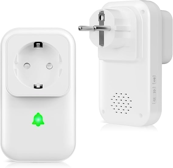 Power Failure Detector 0-110 dB with LED Display Power failure freezer sirens household alarms 7 ringtones power monitor warning detector for refrigerators sump pumps
