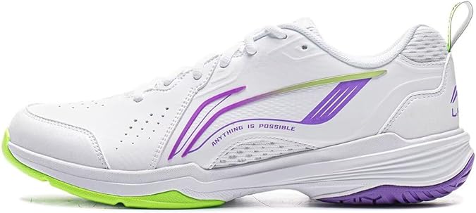 LI-NING Almighty V 2.0 Unisex Badminton Shoes Anti-Slip Featherlight Rebound Professional Training Sports Sneakers AYTU001