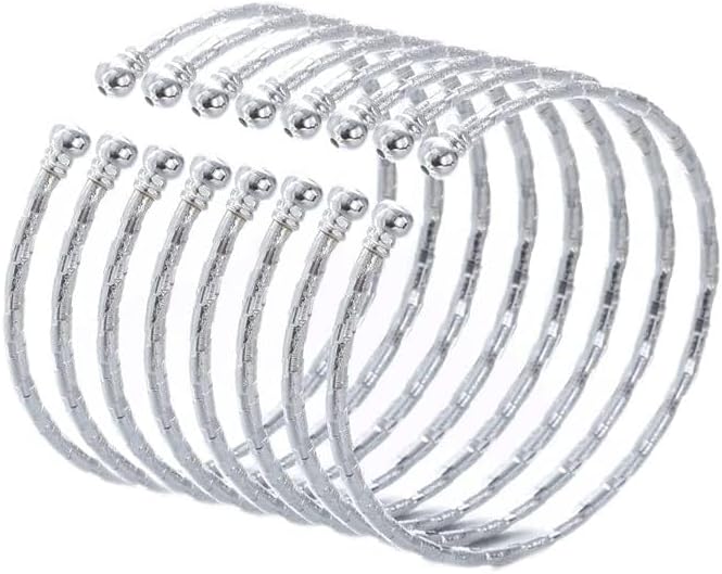 Huangshanshan 8pcs Dubai Bangle For Women Indian Africa Ball Jewelry Beads Bangle&Bracelet Ethiopian Wedding Bride