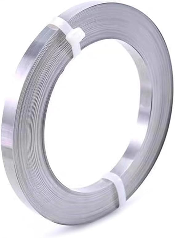 Nichrome Heating Flat Wire Nichrome Wire Width 4mm Used to Make Resistance Materials,10M/ 32.6Ft,4mmX0.5mm
