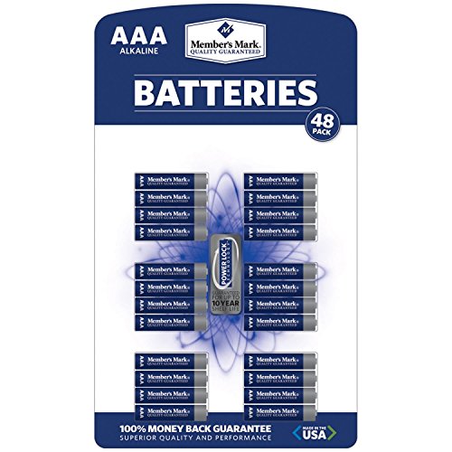 Members Mark AAA Alkaline Batteries - 48 Pack
