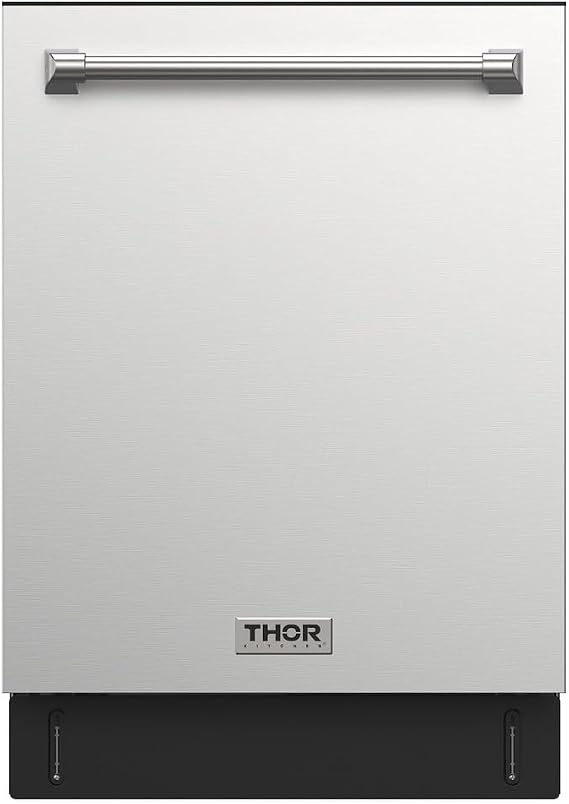 24 Inch Built-In Dishwasher with Open Dry and 7 Cycle in Stainless Steel
