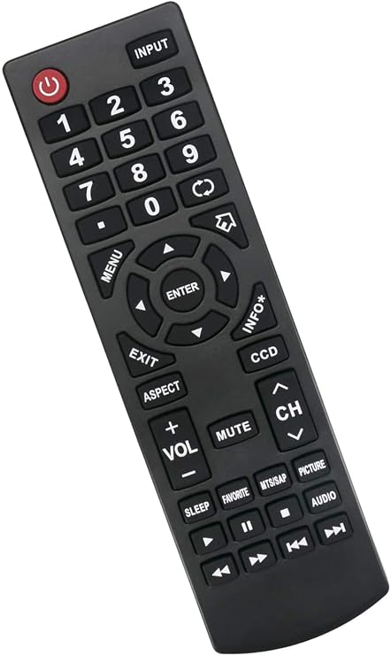 Universal Remote Control Replacement for Insignia TVs - Not for fire & roku TV