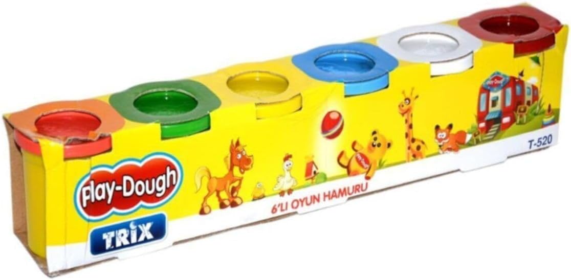 Oyun Hamuru 6'Lı Ern-0009