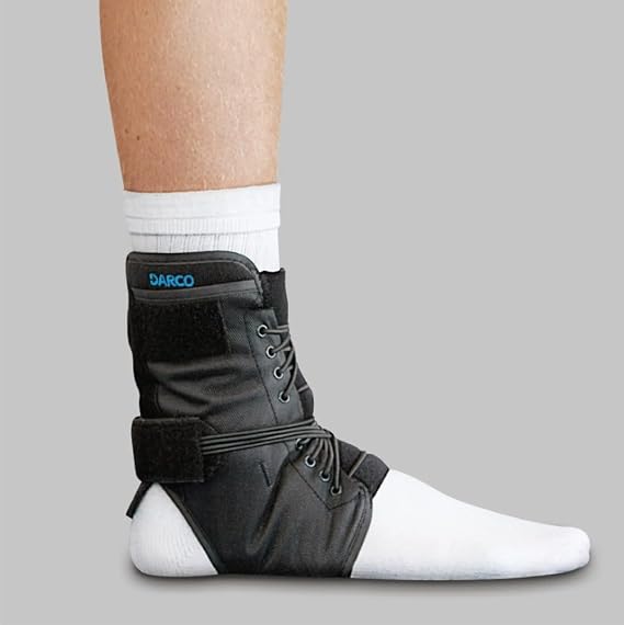 Darco Web Ankle Bracewith Bungee Closure Size Large -Womans Shoe 11.5-13 Mens Shoe -10.5-12