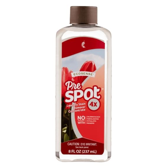 Melaleuca PreSpot 4x Concentrate Laundry Stain Remover 8 fl. oz. | Natural Enzyme Formula for Tough Stains