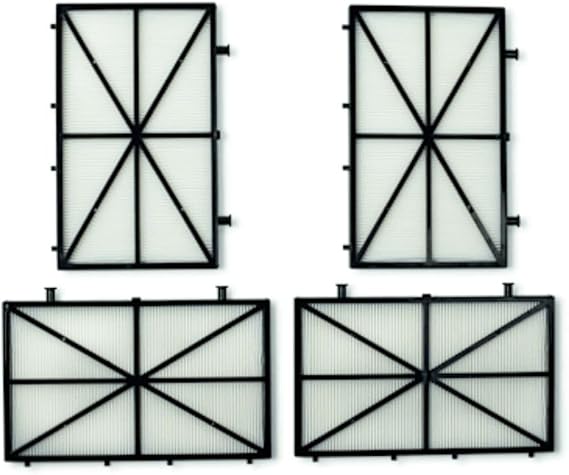 Dolphin Genuine Replacement Part Ultra-Fine Filter Panels (4PK) 9991432-R4