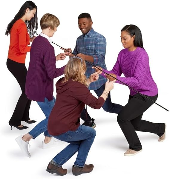 Trainers Warehouse Helium Stick | Build Teams and Communication Skills - Easy to Facilitate - Fast & Flexible - Success for Leadership & Listening - Easy to Carry