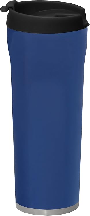 MIRA 16 oz Coffee Travel Mug - Stainless Steel Insulated Tumbler with Leak-Proof Lid - Hot & Cold Cup - Marine