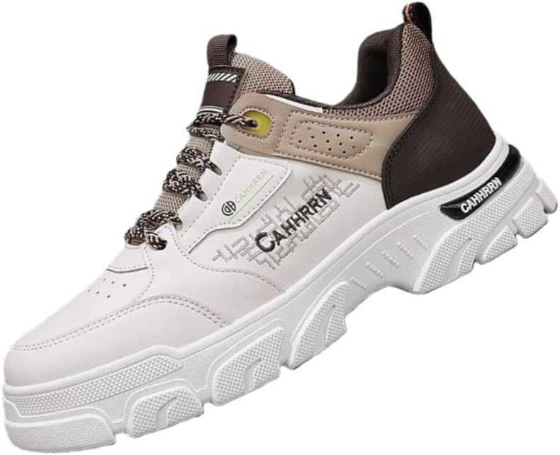 Men's Fashionable Thick-Soled Sports Shoes - for Outdoor use, Running, Daily wear, Casual wear, Versatile, Anti-Slip and Durable.