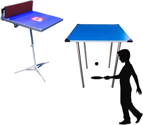 XLTFUC Table Tennis Return Board Set,Professional Table Tennis Rebound Board,Return Board Training Device,Angle Adjustable,Suitable for Home Gyms and Schools