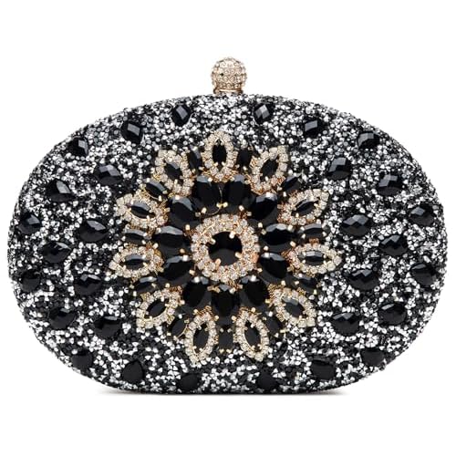 Womens Evening Bags Sparkly Rhinestone Clutch Purses Luxury Handbags | Sparkly, Rhinestone, Luxury, Sparkly, Rhinestone, Luxury
