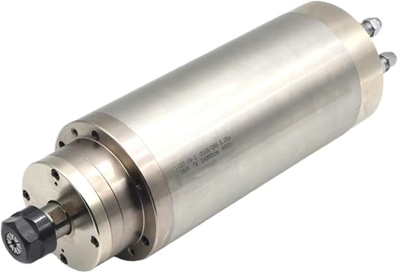 CNC Spindle Motor 1.5kw 2.2kw 3.2KW ER11 ER20 220V 380V Water Cooling Spindle D80 D100mm for CNC Machine Tool(GDZ-24-1B,380V)