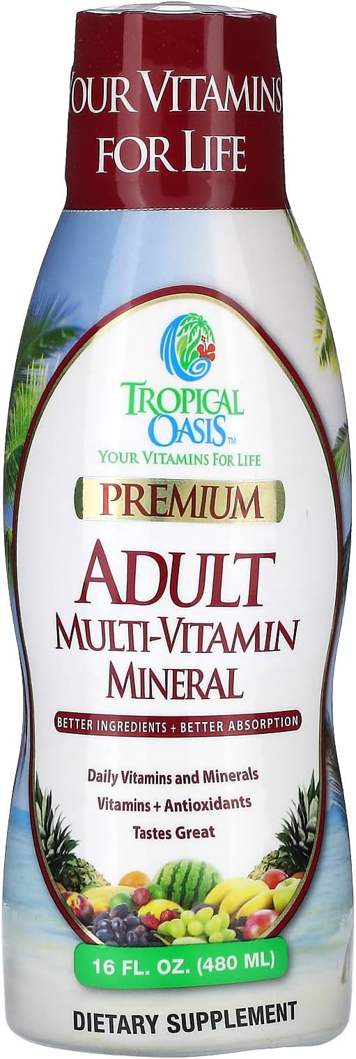Tropical Oasis Multiple Vitamin Mineral for Adult - 16 fl oz