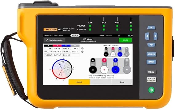 Fluke 1773 - Three-Phase Power Quality Analyzer